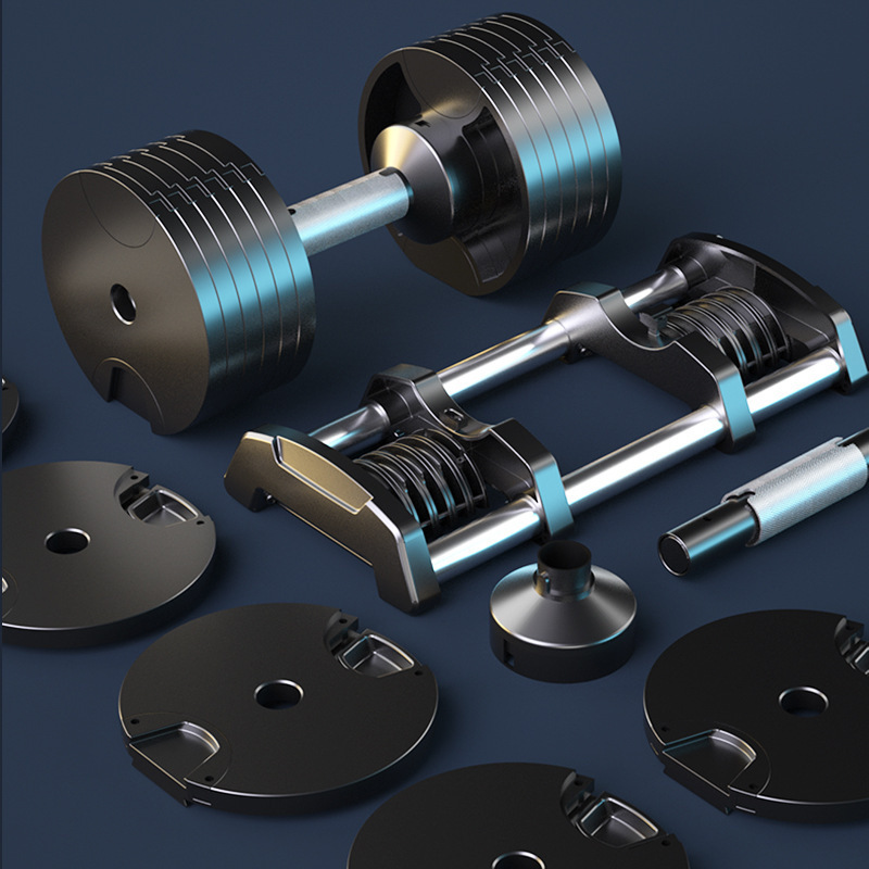 معدات لياقة بدنية عالية الجودة - مراجعة Adjustable Dumbbell Pair 40Kg وسعره