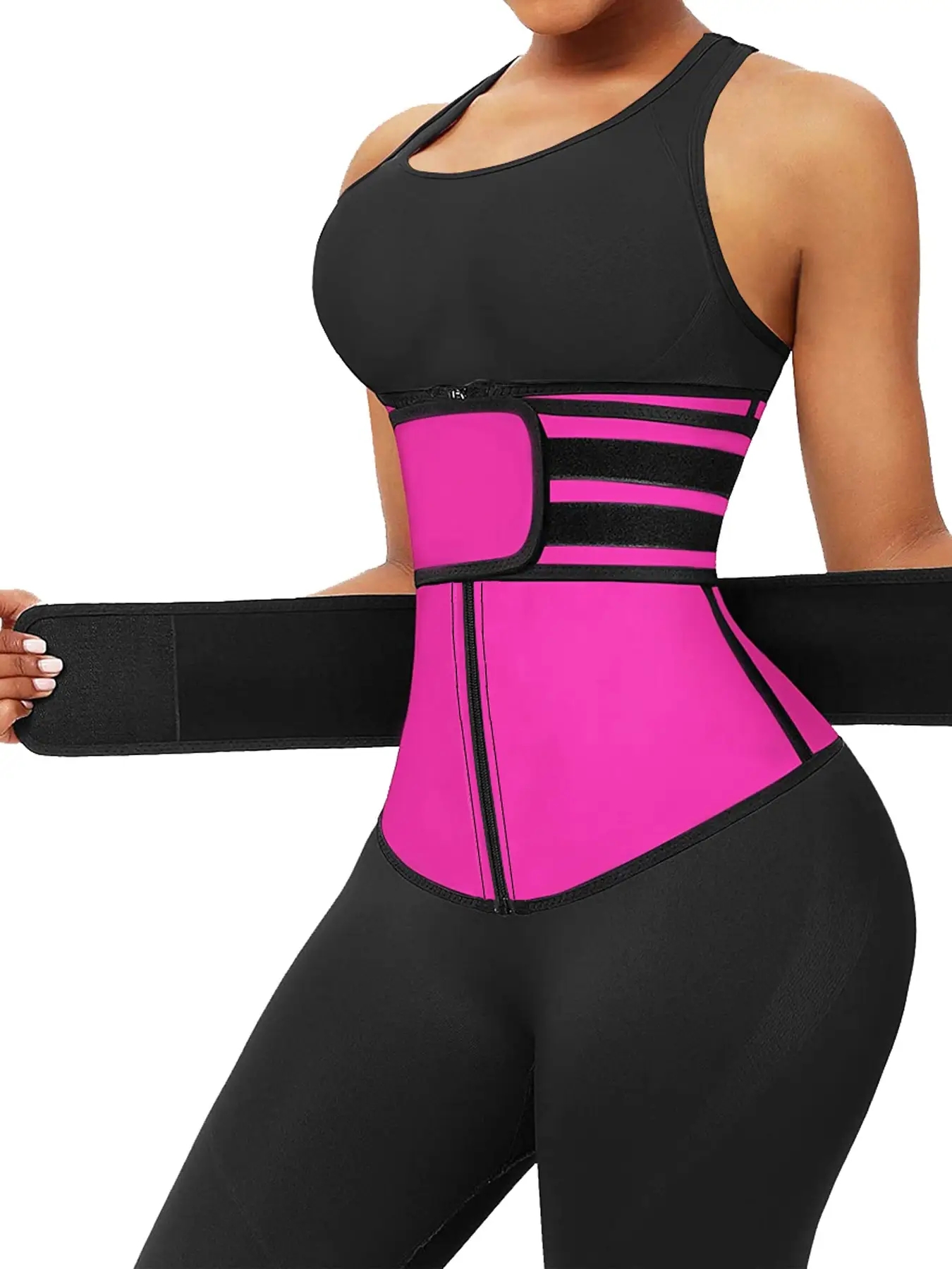 Neopren مدرب الخصر تجريب المتق - مراجعة Sweat Waist Trainer Belt Neoprene وسعره