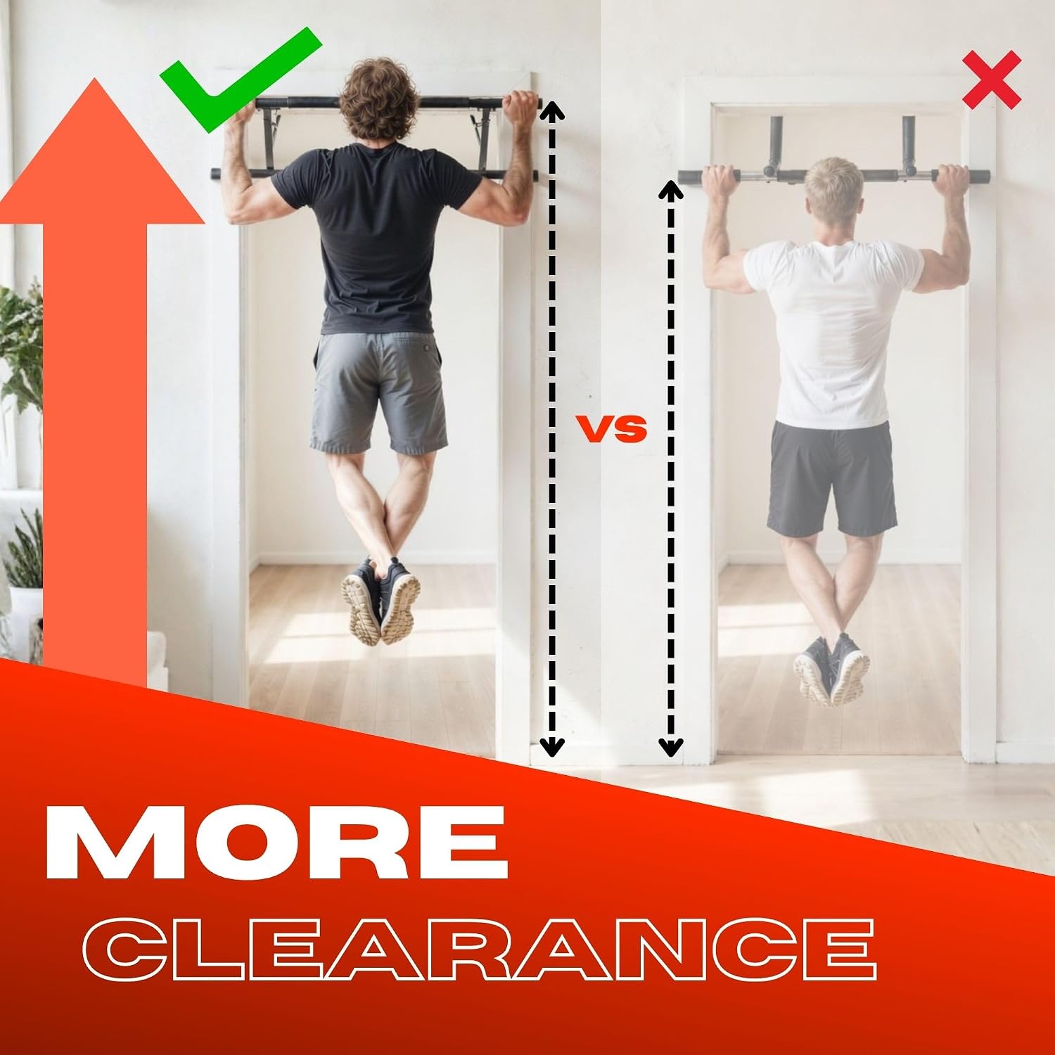 محطة متعددة الاستخدامات للتمار - مراجعة Door Pull Up Bar No Screw وسعره